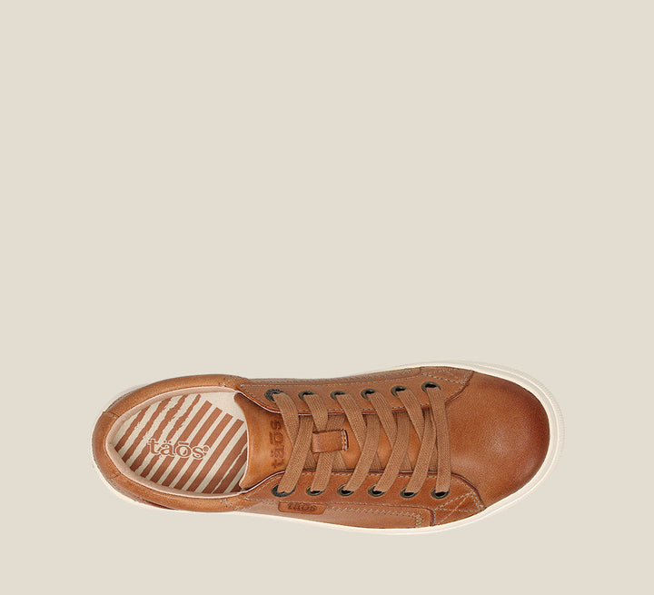 Top down Image of Plim Soul Lux Caramel Size 9 W