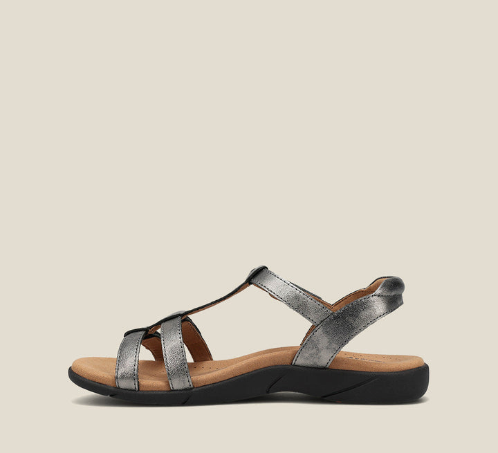 Instep image of Trophy 2 Pewter Sandals 6