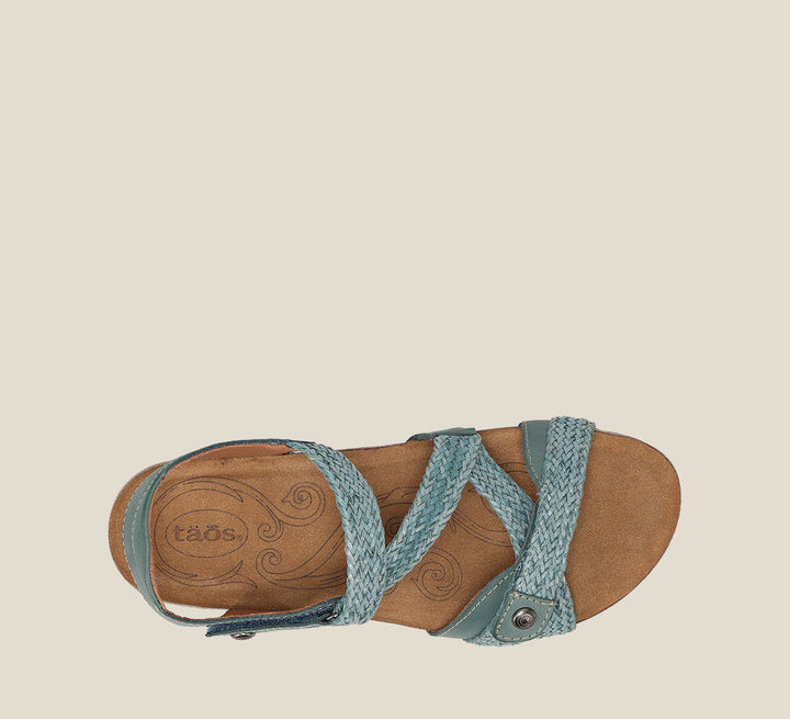 Top image of Trulie Lake Blue Sandals 36