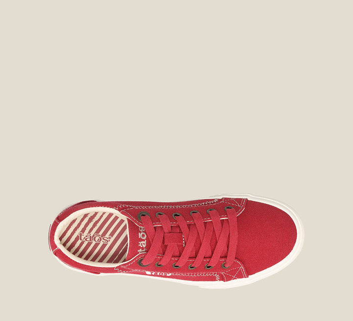 Top down Image of Plim Soul Red Size 9 W