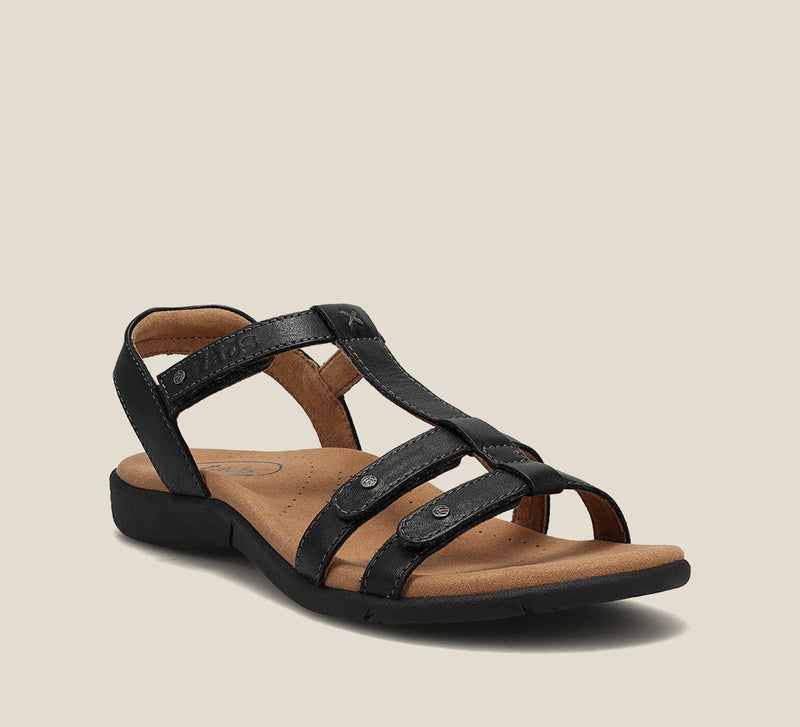 Hero image of Trophy 2 Black Sandals 6