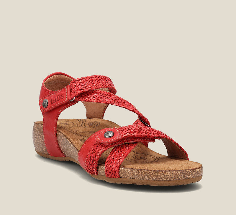 Hero image of Trulie True Red Sandals 36