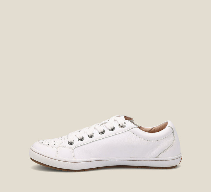 Side image of Zipster White Shoes 6