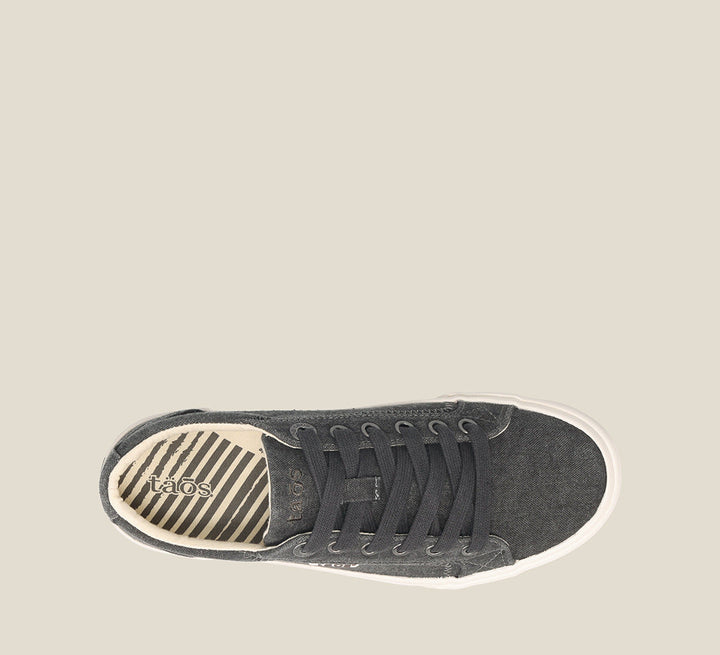 Top down Image of Plim Soul Charcoal Wash Canvas Size 6