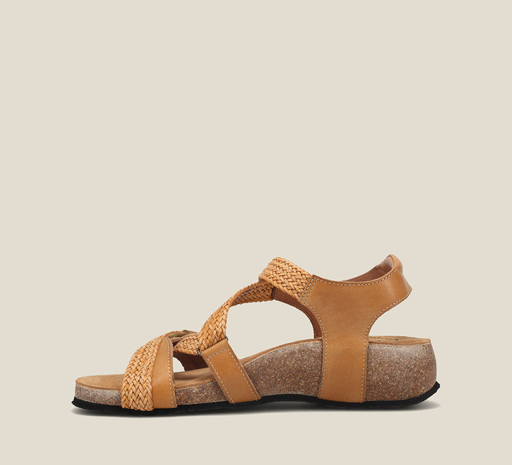 Side angle image of Taos Footwear Trulie Camel Size 36