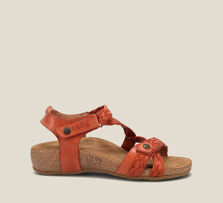 Outside image of Newlie Terracotta Sandals 36