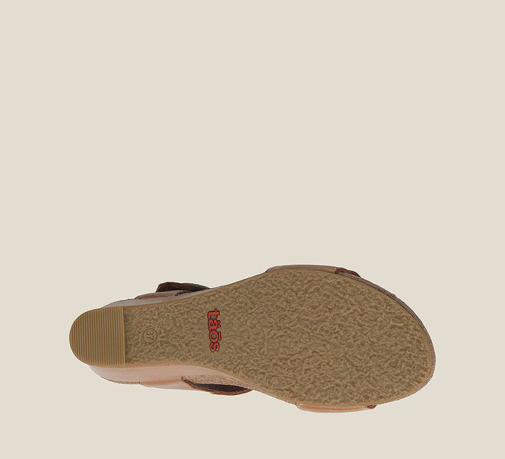 Outsole image of Taos Footwear Carousel 3 Tan Size 36