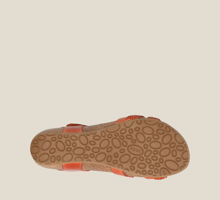 Outsole image of Newlie Terracotta Sandals 36