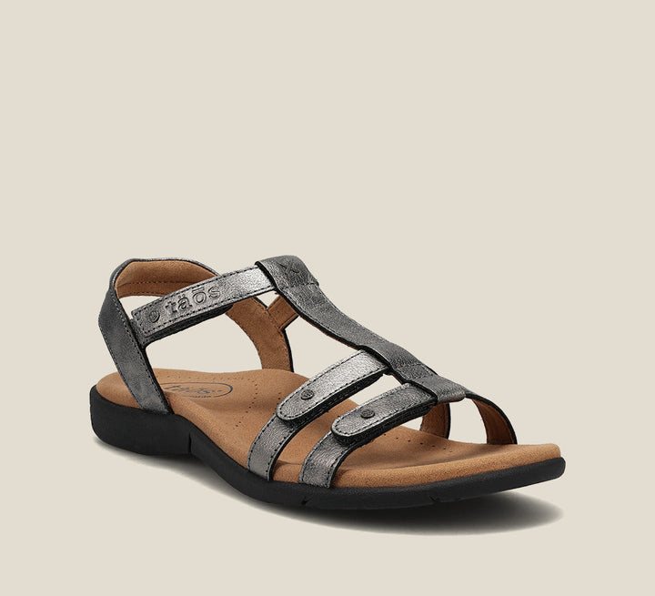 Hero image of Trophy 2 Pewter Sandals 6