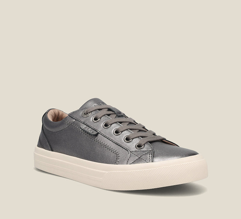 Hero Image of Plim Soul Lux Pewter Leather Size 6