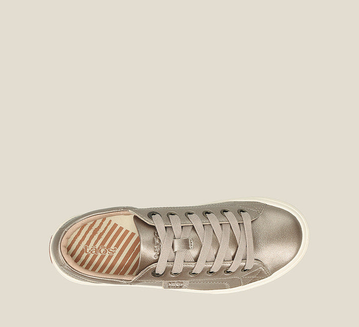 Top down Image of Plim Soul Lux Champagne Size 8.5